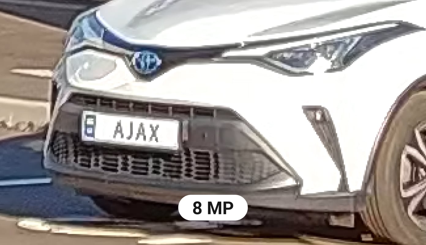 8 MP rozlišení