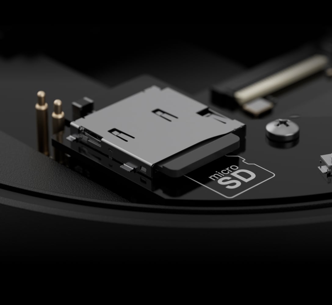 microSD slot