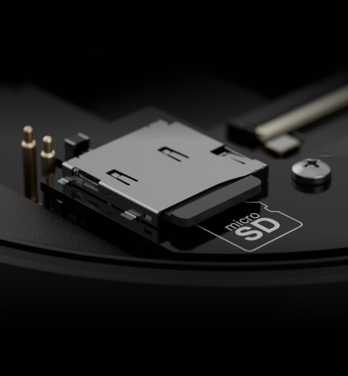 microSD slot