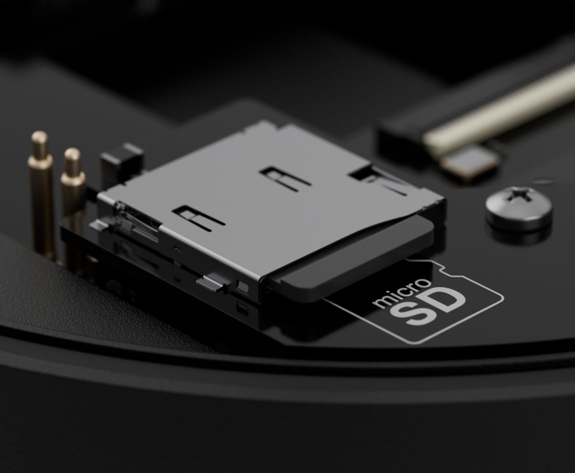 MicroSD slot