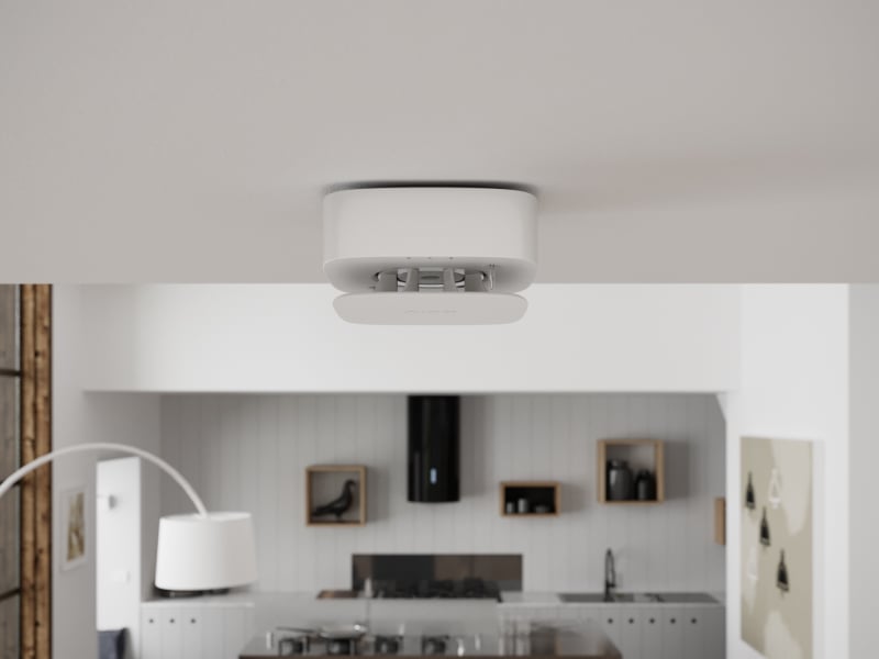Ajax FireProtect 2 SB (Heat/CO) s vestavěnou baterií, černá 12 Kuchyně
