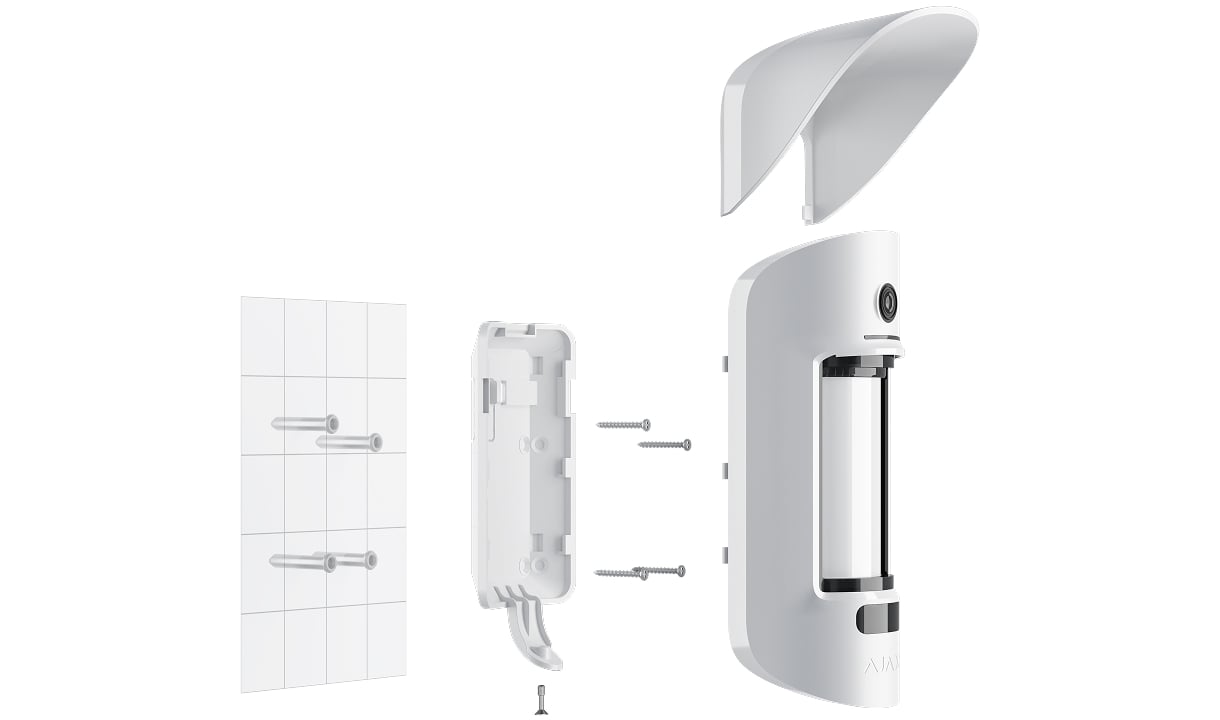 Instalace detektoru pomocí SmartBracket