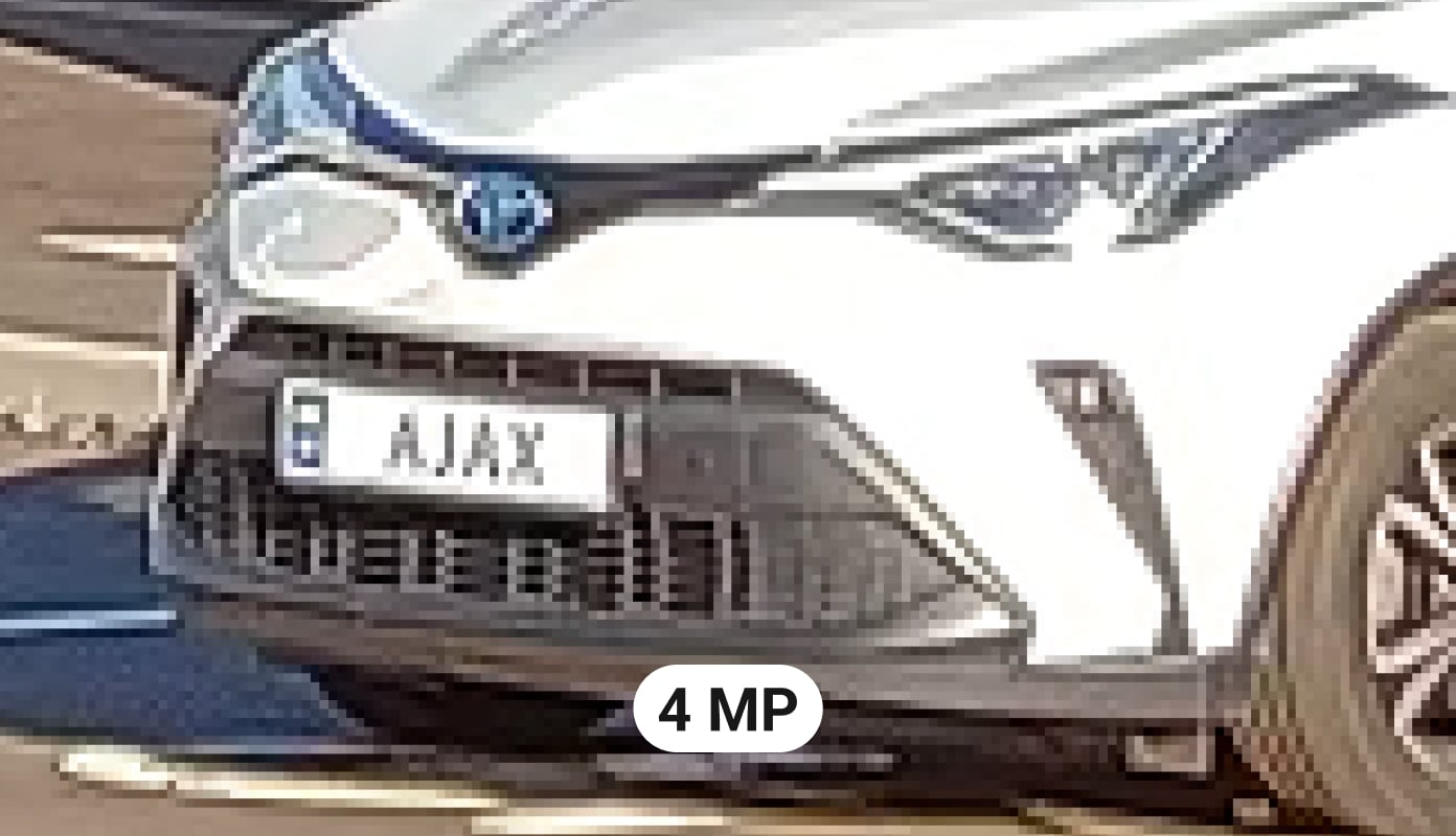 Rozlišení 4 MP