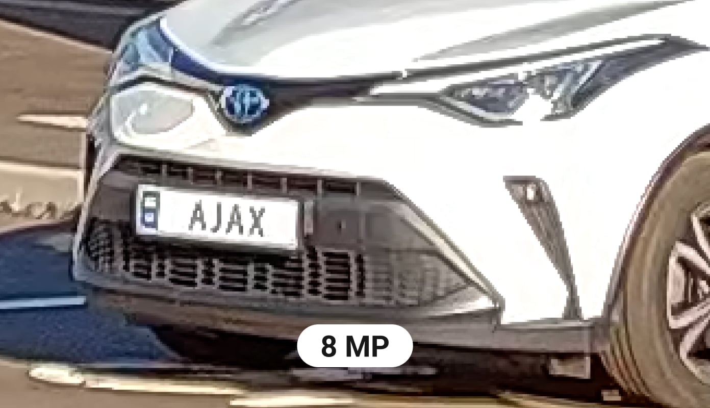 8MP rozlišení