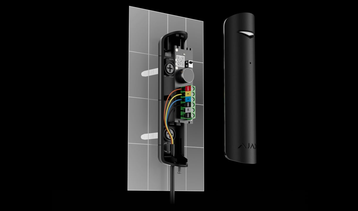 Snadná instalace Superior GlassProtect Fibra