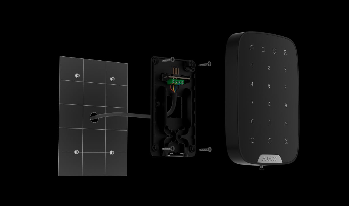 Instalace Superior KeyPad Fibra