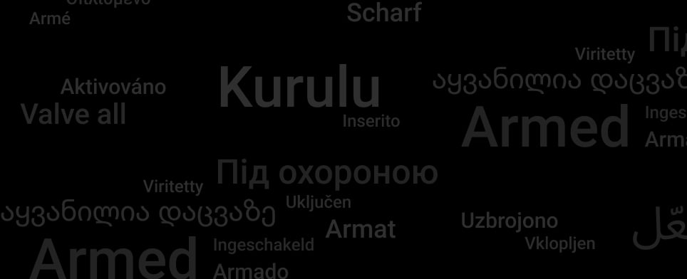 32 jazyků rozhraní