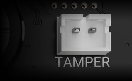 Tamper alarm