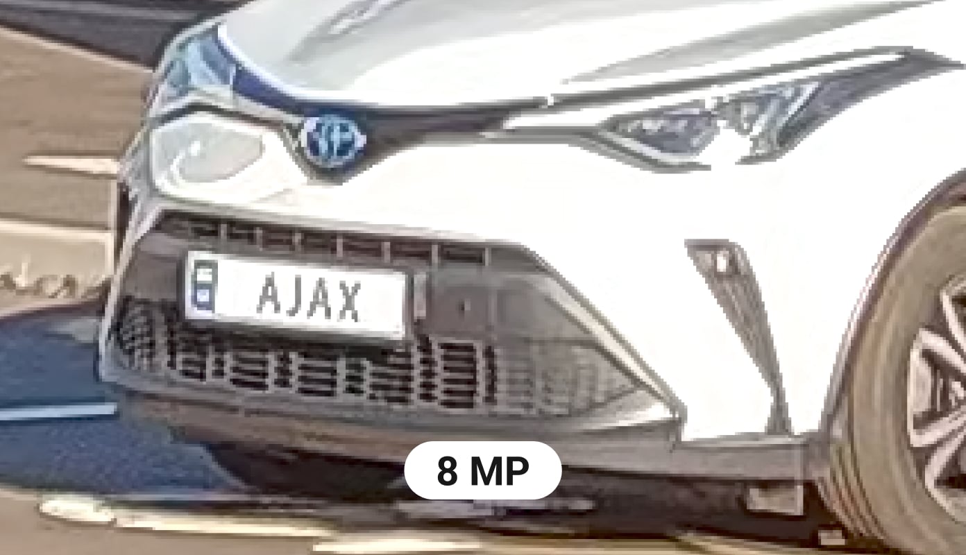 8 MP rozlišení
