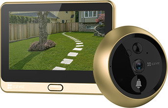 EZVIZ Chytré dverové kukátko DP2C (Gold)