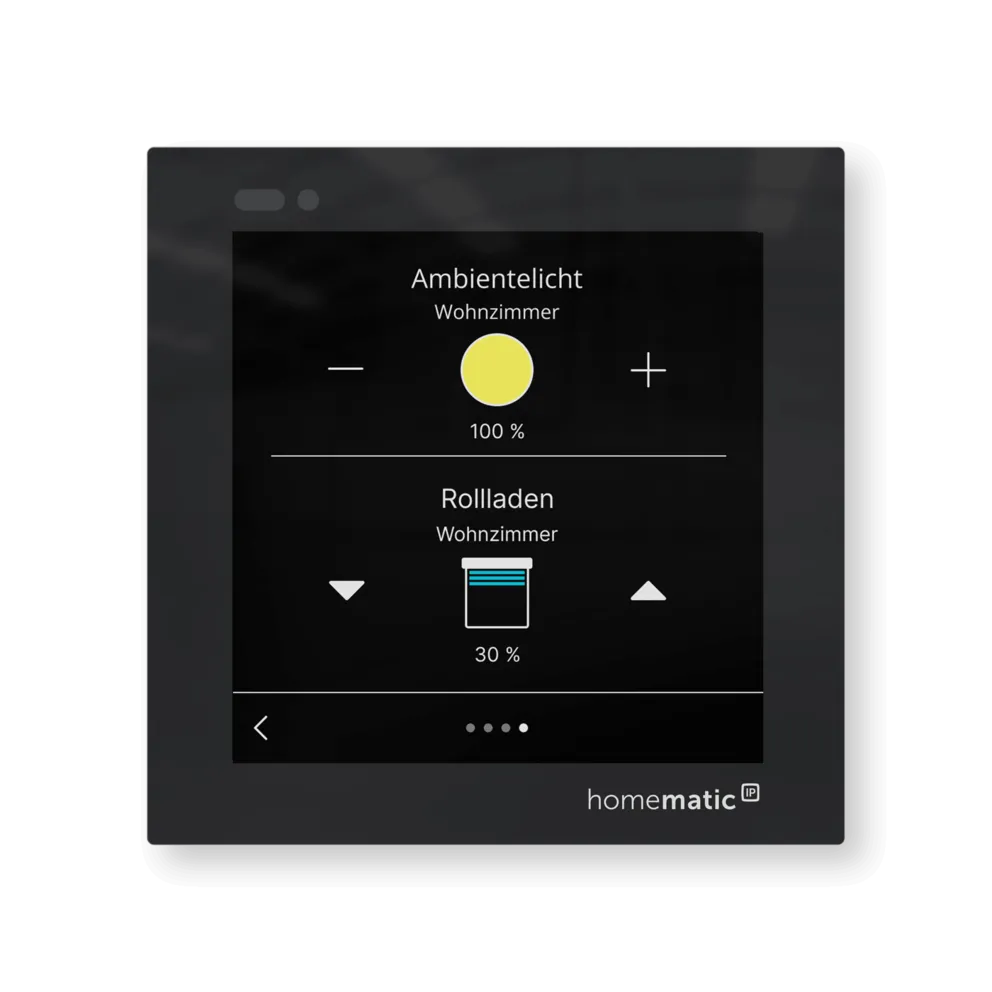 Homematic IP Glass Display – plus - HmIP-WGD-PL 5 Pohodlné otevření vstupních dveří