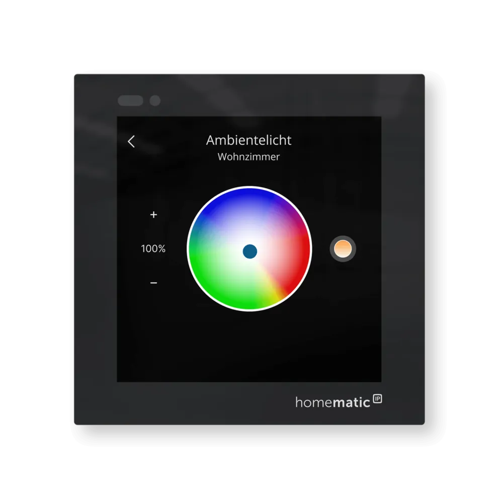 Homematic IP Glass Display – plus - HmIP-WGD-PL 7 Bezdotykový Quick Action